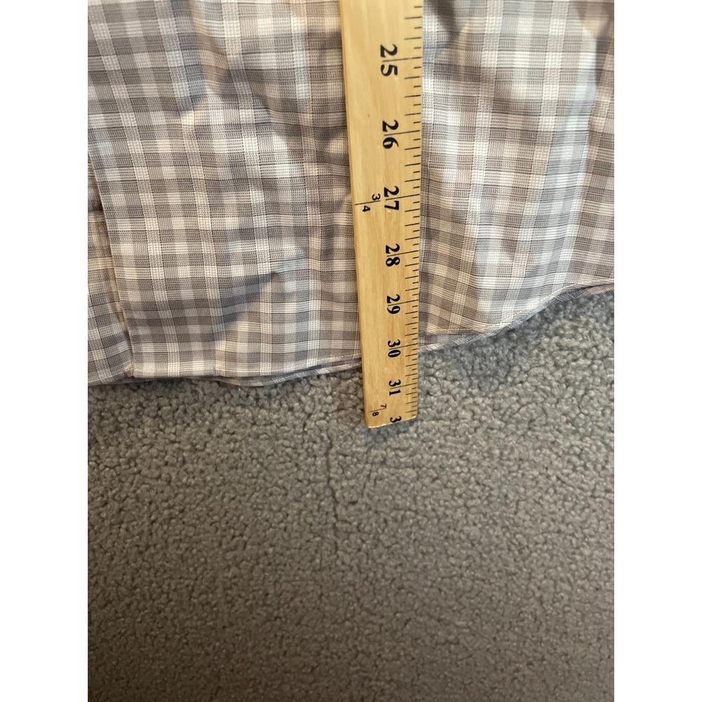 Brooks Brothers Shirt Mens 15.5 - 2/3 Plaid Regent Non Iron Cotton Button - Picture 3 of 6